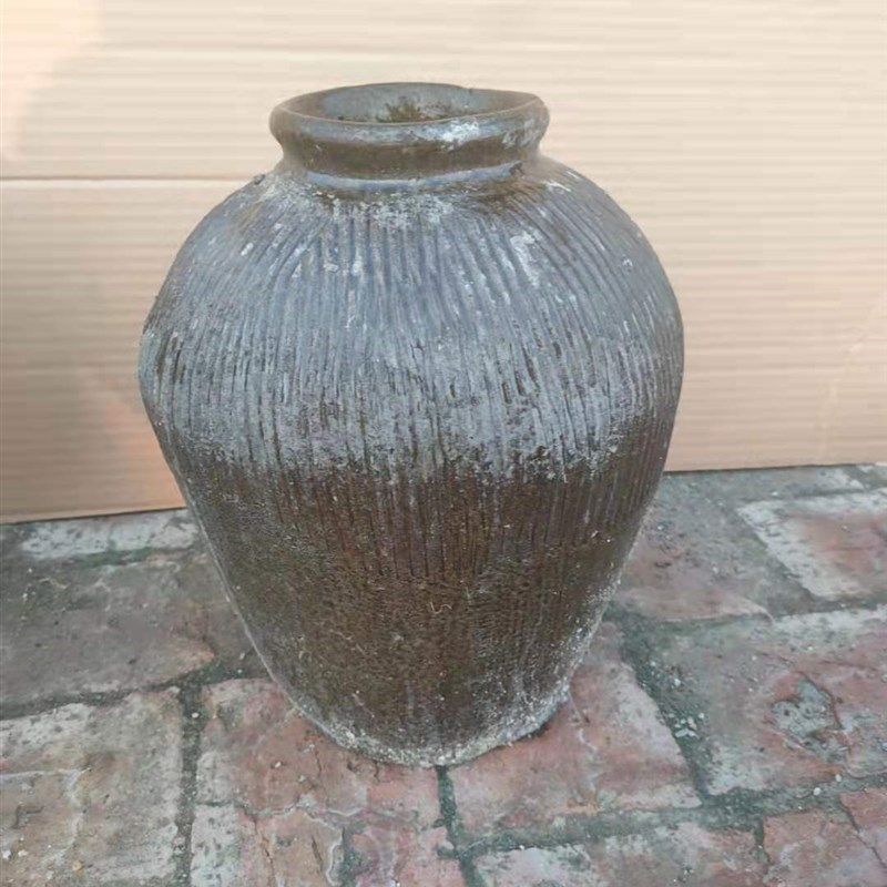 民俗老物件怀旧收藏农村摆件老罐子老酒罐子坛子影视道具装饰杂项
