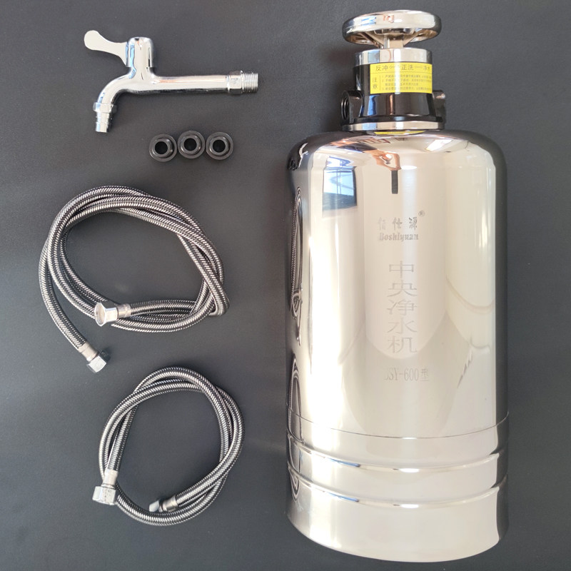 净水器家用超滤矿化除余氯杂质自动反冲洗排污可直饮不锈钢制水机