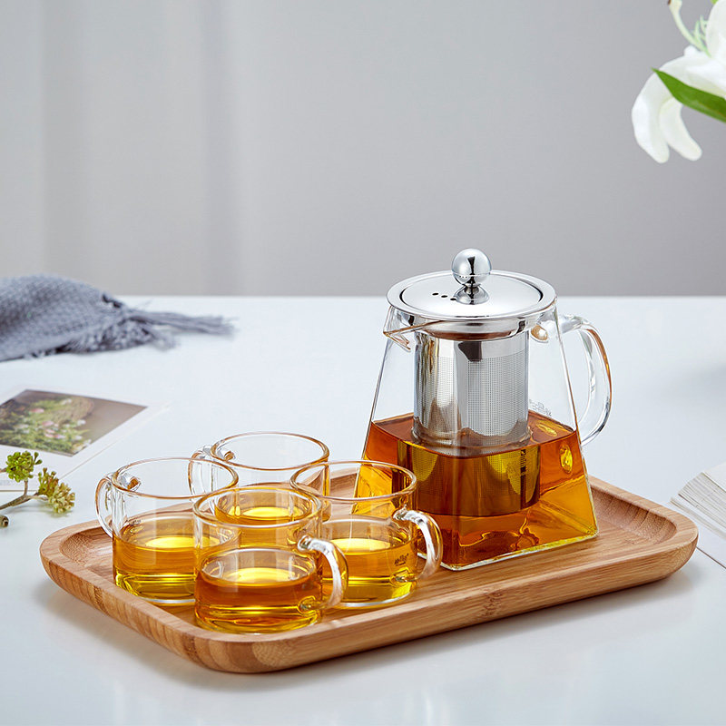 竹子茶盘家用托盘大小号长方形日式简约家用客厅实木竹制茶台茶海