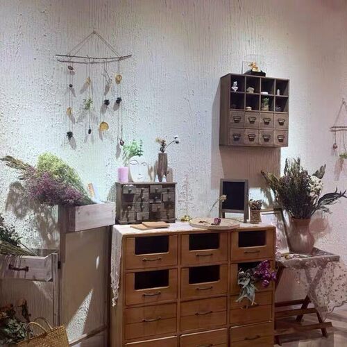 客厅斗柜复古实木做旧美式乡村欧美风储物柜展示玄关定制花铺柜子