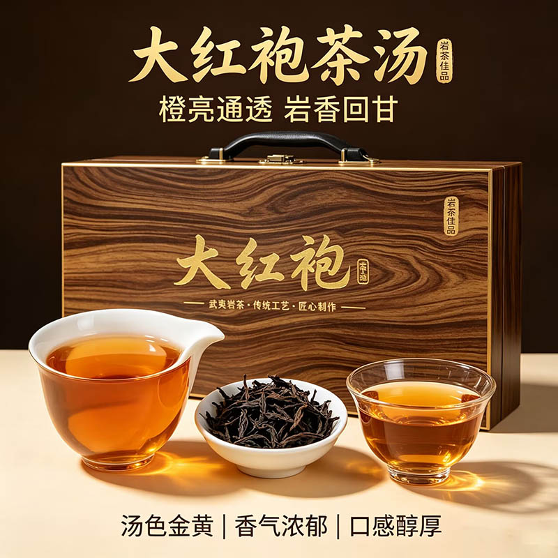 武夷岩茶大红袍礼盒中秋送礼