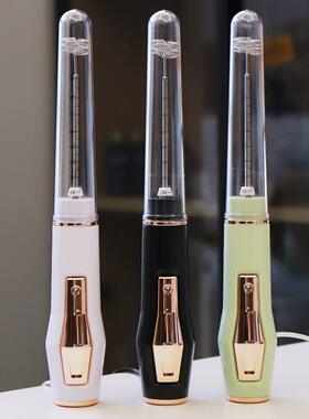 甄选220V插电式电动奶泡器 家用小型自动牛奶咖啡搅拌器 打蛋器双