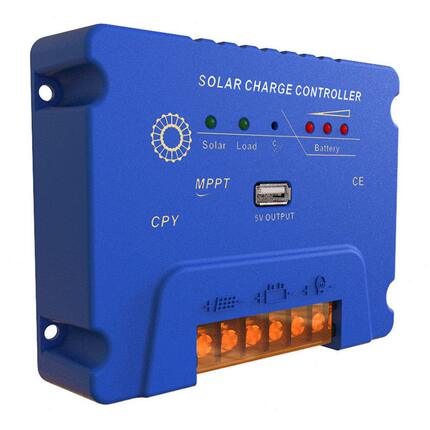 甄选工厂直供MPPT太阳能控制器mppt太阳能充放电控制器12V/24V20a