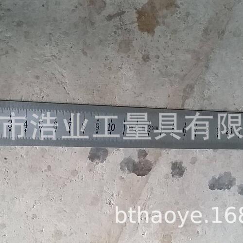 甄选2.5米钢直尺 不锈钢板尺 刻度尺 标尺设备尺 液位尺2500x38x2