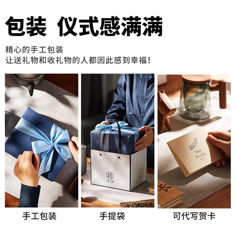 木笙玩物定制姓氏个人专用玻璃茶水分离杯子办公室泡茶杯实用礼物