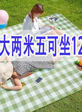 野餐布垫防水户外地垫防沙加厚防潮便携式可折叠春游宝宝爬行四季