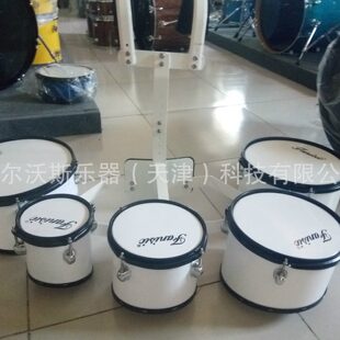 甄选三联鼓背架三音鼓行进鼓10 12 13英寸鼓号队四音鼓五联鼓