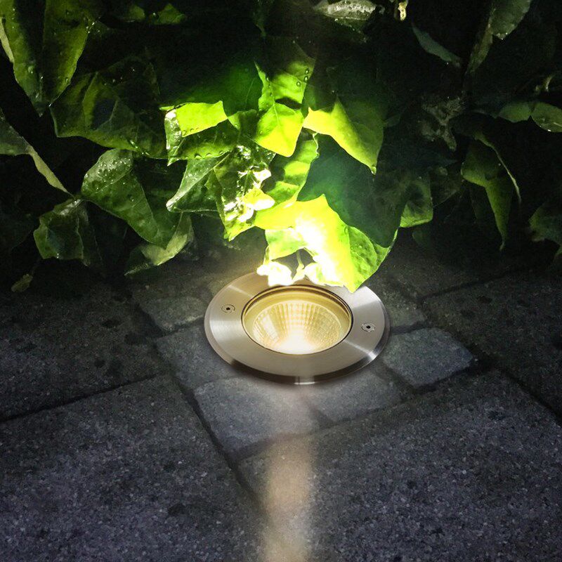 韩都户外灯简约埋地灯防水防尘景观庭院花园草坪灯室内外墙角地灯