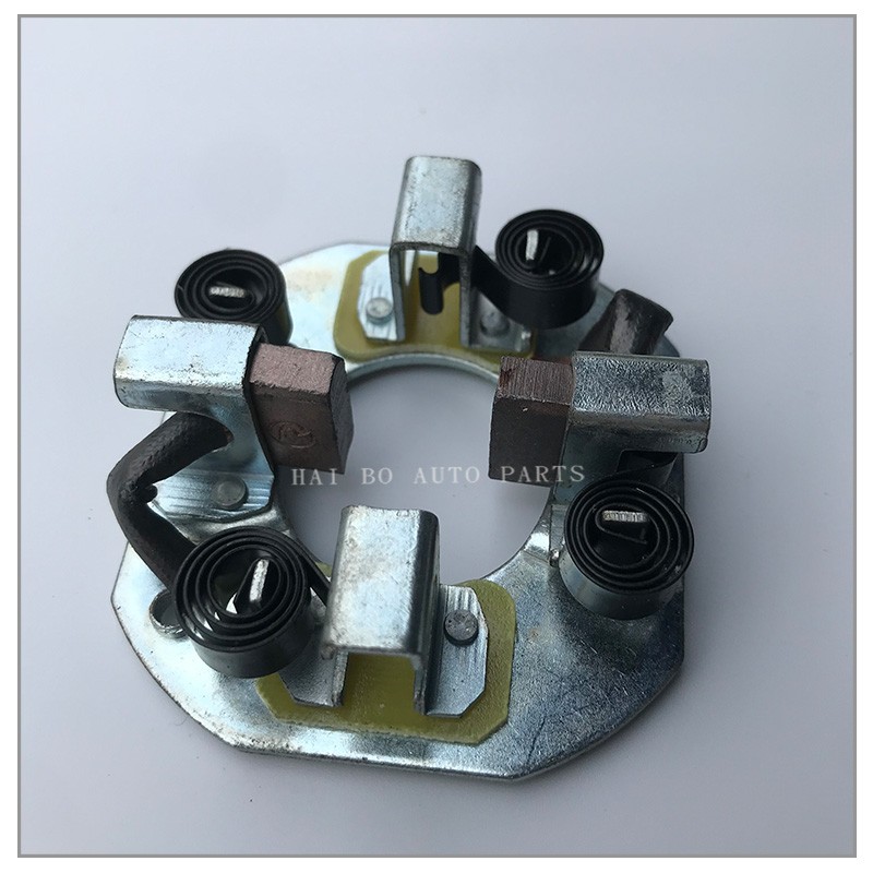 适配云内全柴扬柴1409江苏恒力汽车启动马达起动机碳刷支架电刷架 - 实物图