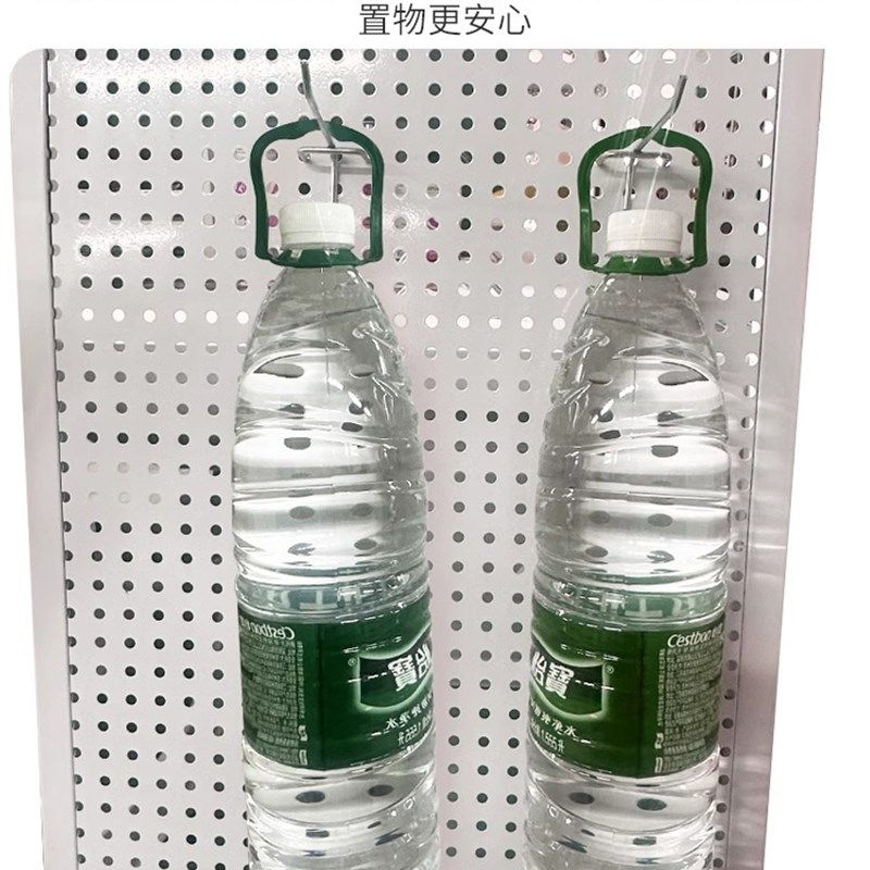 圆孔壁挂式洞洞板墙上置物架多功能工具饰品收纳展示柜