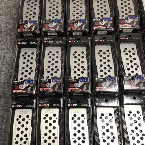 RAZO铝合金汽车踏板组 自动手排油门离合刹车套件