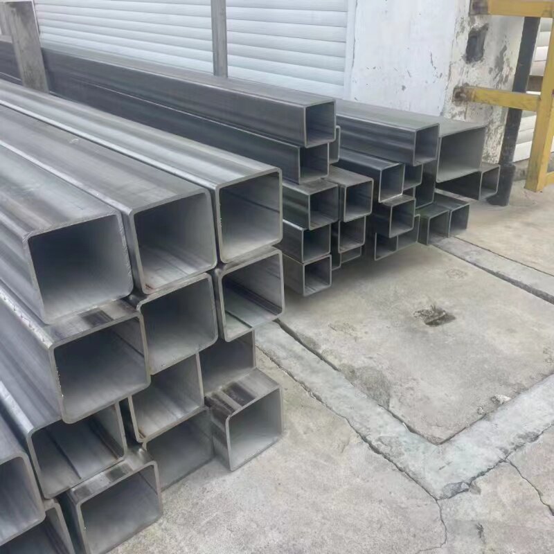 304 316L不锈钢方管矩形管圆管工业管扁管方通激光切割零切加工