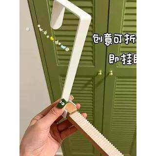 门后挂钩门上挂衣架宿舍挂衣神器衣柜门挂钩折叠隔夜次净衣收纳架