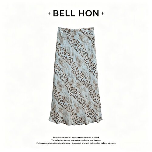 【BELL HON】2026夏新款设计高级感显瘦半身裙-BHT000129