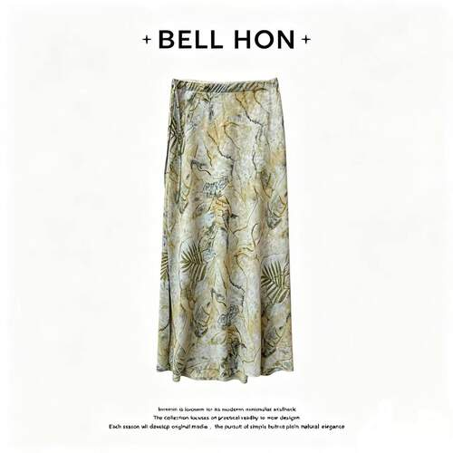 【BELL HON】2026夏新款设计高级感显瘦半身裙-BHT00067