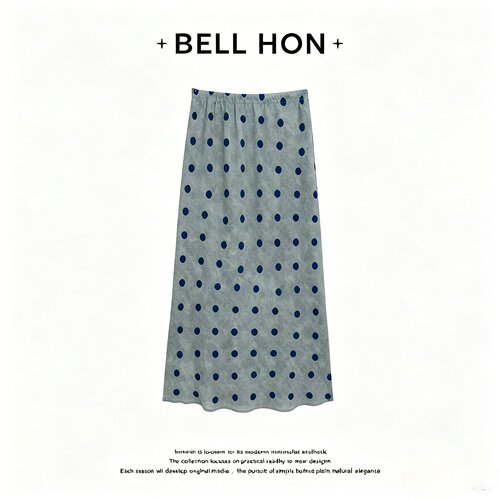 【BELL HON】2026夏新款设计高级感显瘦半身裙-BHT000149