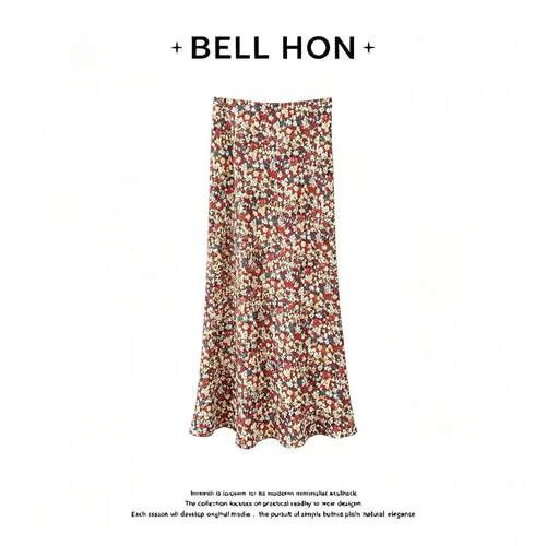 【BELL HON】2026夏新款设计高级感显瘦半身裙-BHT000106