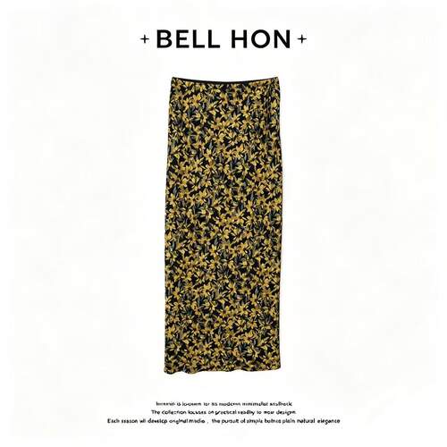 【BELL HON】2026夏新款设计高级感显瘦半身裙-BHT00078
