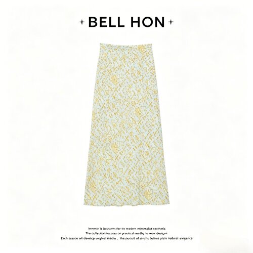 【BELL HON】2026夏新款设计高级感显瘦半身裙-BHT000156