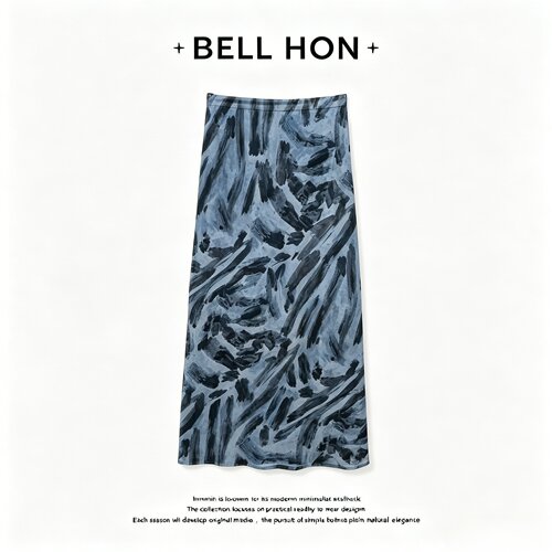 【BELL HON】2026夏新款设计高级感显瘦半身裙-BHT000144