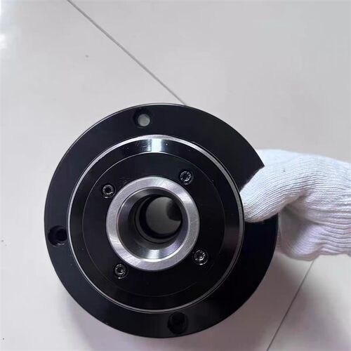 数控车床前置式中空气动高速回转弹簧发夹头仪表车激光焊接切割设