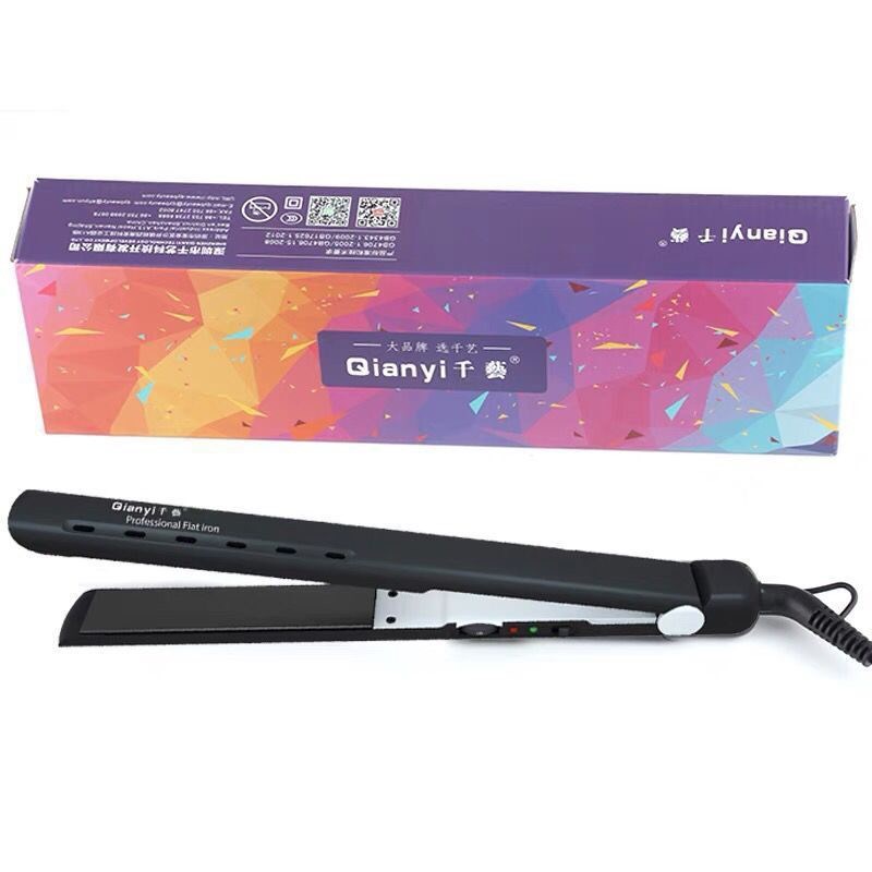 千艺直发夹板理发店发型师专用卷直两用发廊影楼化妆师家用拉直器
