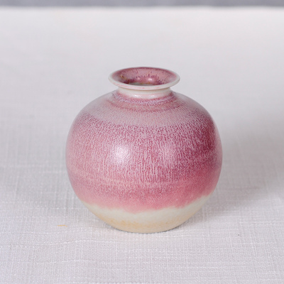 景德镇陶瓷小花瓶工艺品摆设房间装饰品客厅桌面摆件插花瓷器中式