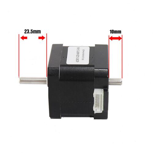 甄选42双出轴步进电机 nema17扭矩43Ncm40mm/12V 3D打印机器人配