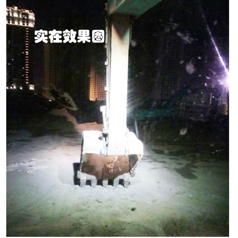 挖机大灯工程车超亮led灯铲叉车挖掘机大臂灯收割机汽货车射灯24V