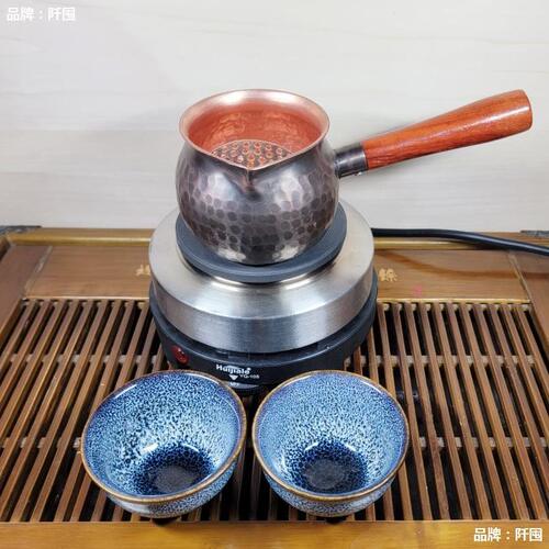 甄选加厚纯铜茶壶西北煮茶器分茶器甘肃煮烤茶周懒汉茶