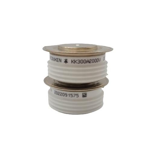 甄选快速晶闸管 KK300A2000V 平板式 中频炉用可控硅 双面冷却向