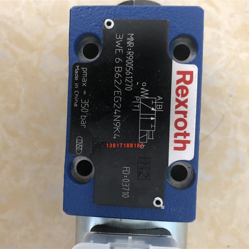力士乐电磁阀型号3WE6B62/EG24N9K4 R900561270德国原装现货供应