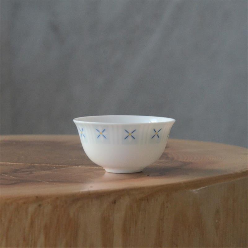 雅诚窑 潮州老茶具釉下彩仿古麦穗梅花功夫茶具陶瓷茶盘旅行套装