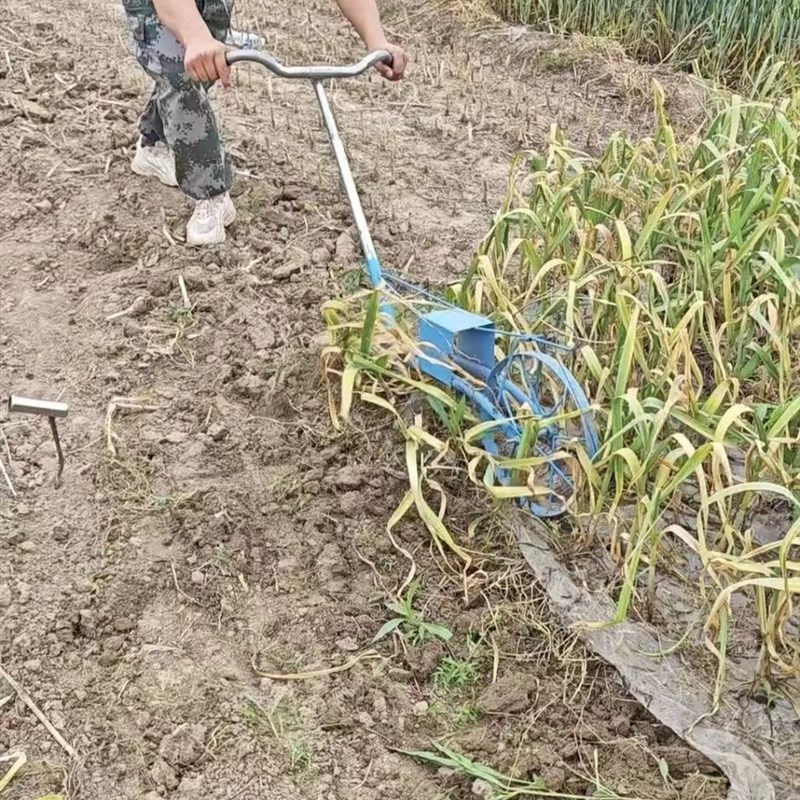 出蒜神器手推出蒜器起蒜机挖蒜神器推蒜工具