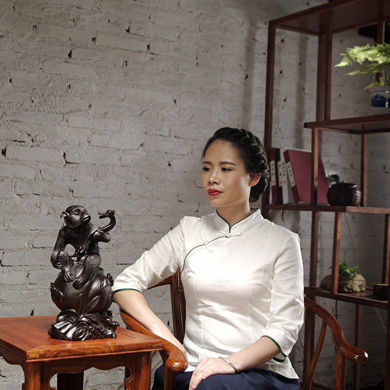 黑檀木雕猴子摆件生肖猴雕刻工艺品家居客厅装饰实木动物摆设送礼