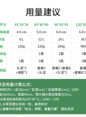 尼特利水草泥底砂鱼缸专用兰保水草泥鱼缸水草造景底砂水藻泥免洗