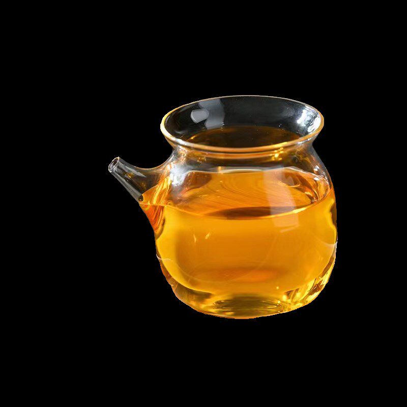 北大史日式迷你玻璃公道杯加厚耐热小号分茶器高硼硅无耳功夫茶杯