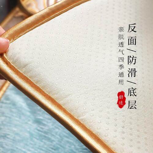 中式红木椅子坐垫四季通用防滑太师椅家用茶桌餐椅茶椅垫圈椅座垫