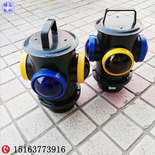 。铁路信号灯 双色四面转辙器标志灯 太阳能信号灯 列车运行指示