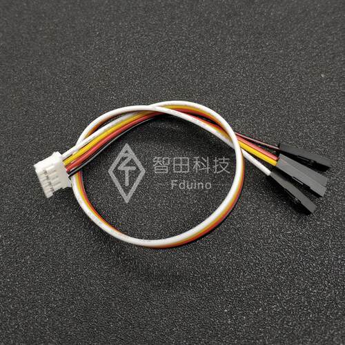 兼容Arduino传感器连接线PH2.0转2.54杜邦线4P-4P防插反