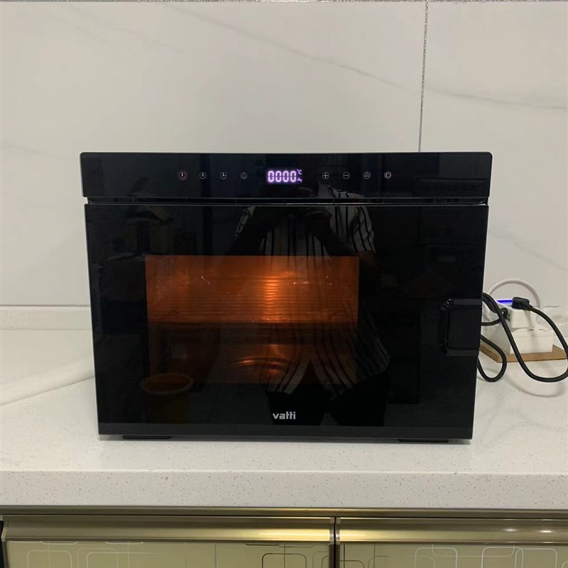 多功能蒸烤一体机56升大容量嵌入式电烤箱家用集成整体厨柜现货