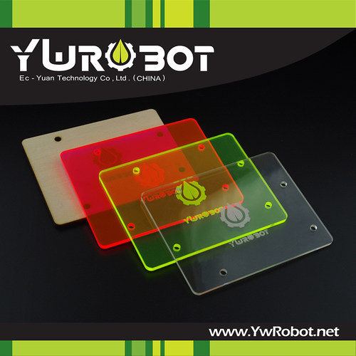 【YwRobot】 适用于Arduino UNO开发板保护壳 亚克力底板套件