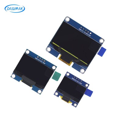 0.91 0.96寸 OLED显示模块 SSD1306驱动液晶显示屏 12864 I2C接口
