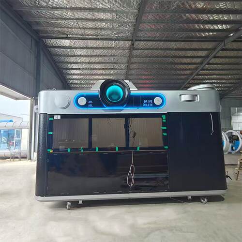 红具复古道相网机售卖亭移集装箱w30动房商业用小吃屋咖啡屋