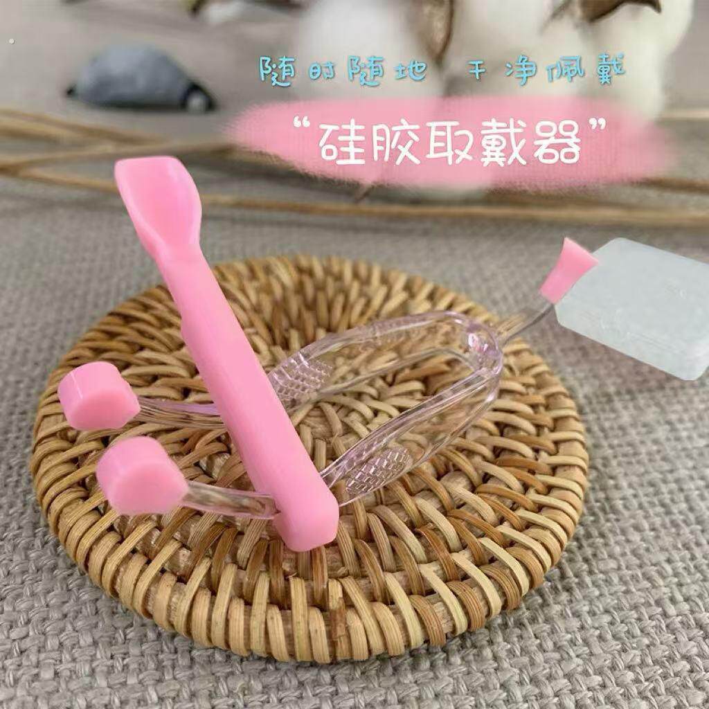 隐形眼镜摘戴工具日抛美瞳取戴器隐形眼镜吸棒美瞳夹子镊子辅助器