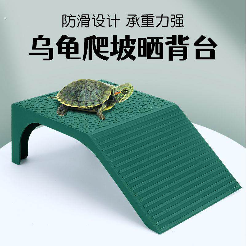 乌龟楼梯乌龟晒背台浅水龟缸爬坡巴西龟草龟半水龟爬台休息躲避水