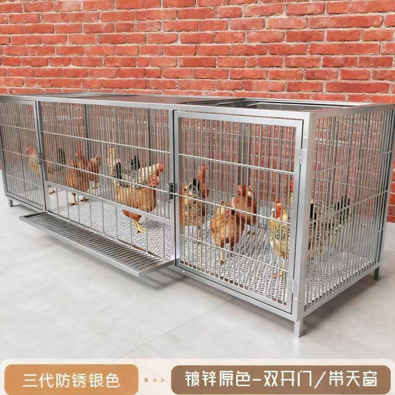 鸡笼子家用大号加密雏鸡笼大鸡笼防鼠防蛇加粗网片鸡笼户外鸭鹅笼