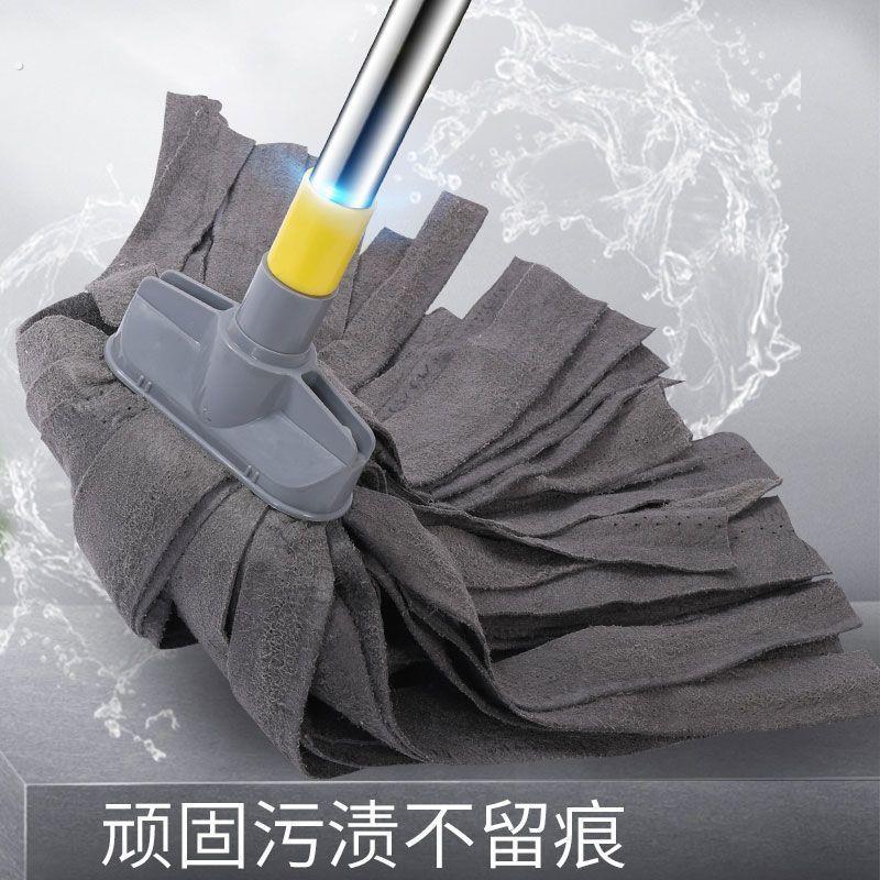 魔力布无痕拖把魔力拖把不掉毛老式扁头吸水布拖把家用墩布