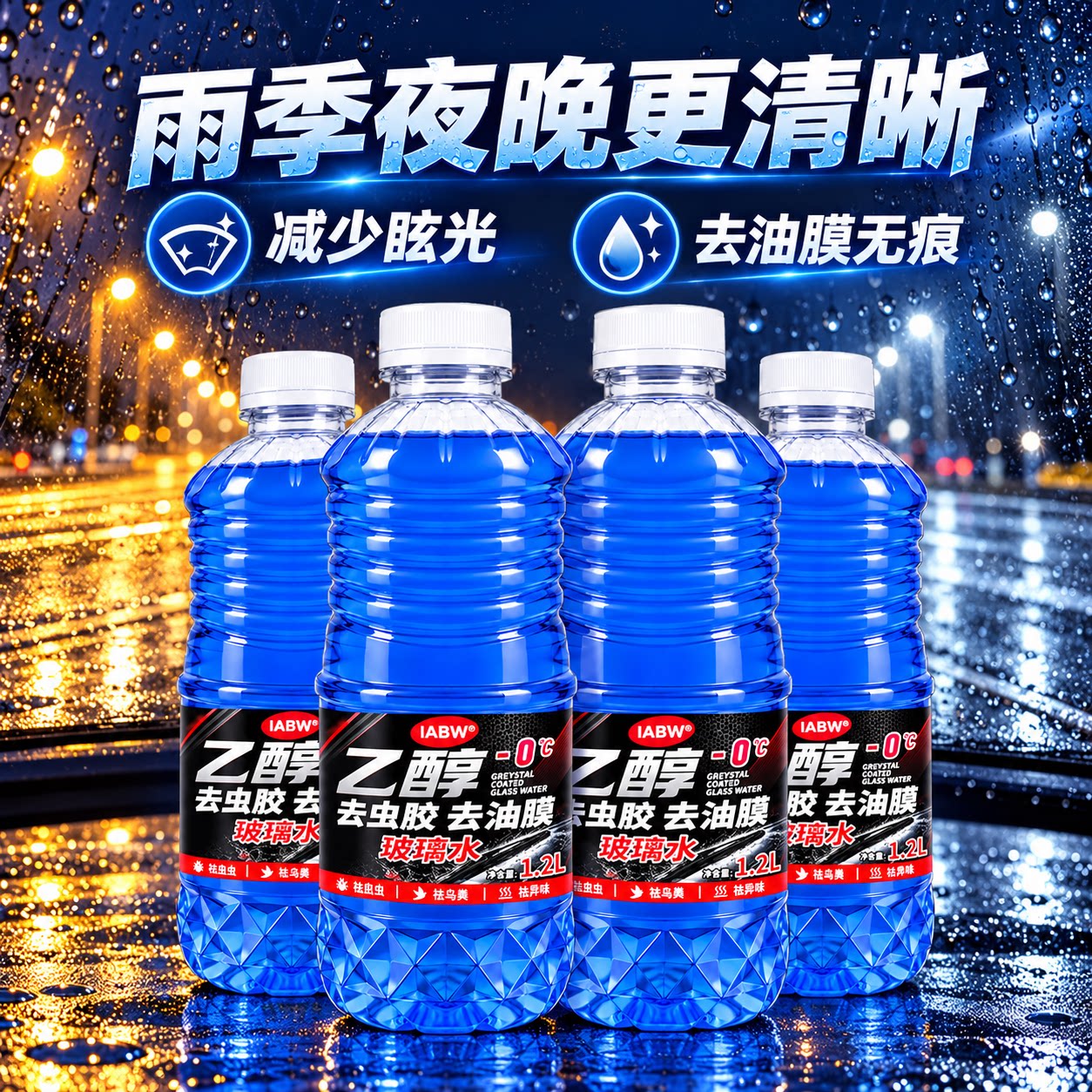 汽车专用玻璃水去油膜去污-5000单