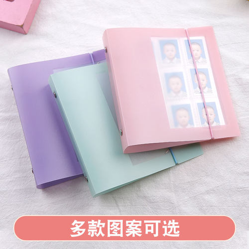 证件照收纳册1寸2寸儿童照片相册本家庭用宝宝成长记录册大头贴二